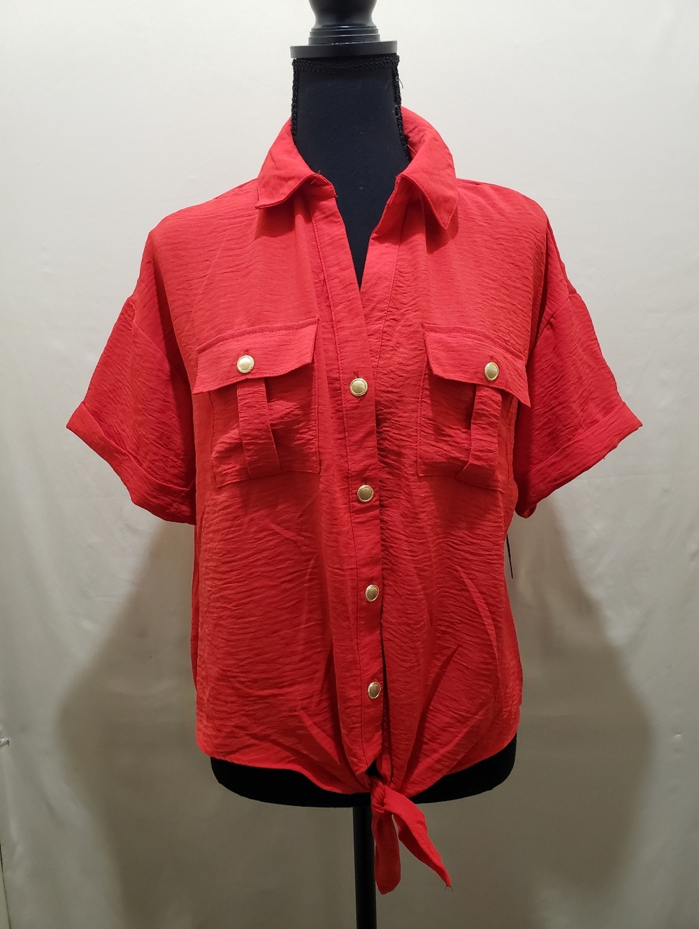 NWT Women's Red Blouse